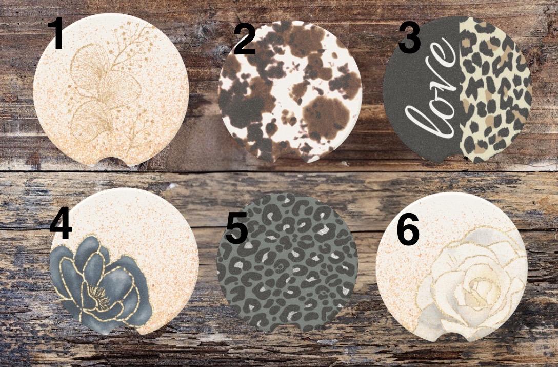 Car Coasters set of 2