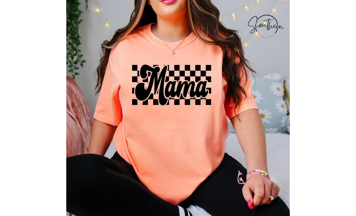 Comfort Colors NEON MAMA Graphic Tee
