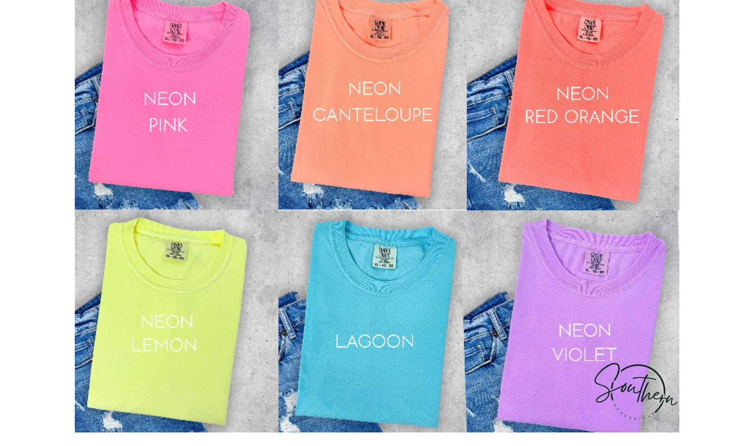 Comfort Colors NEON MAMA Graphic Tee